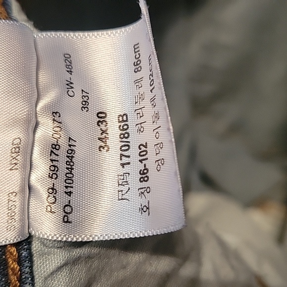 LEVI'S Men's Signature Jeans 34/30 - Picture 7 of 8